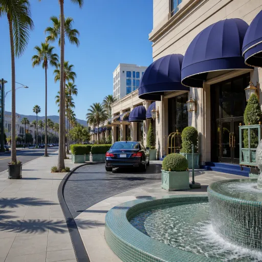 Rodeo Drive hotels in Beverly Hills for a refined Los Angeles stay