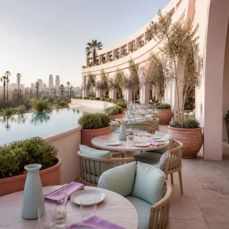 Nua Beverly Hills: elevated Mediterranean dining inside a luxury Crescent hotel stay